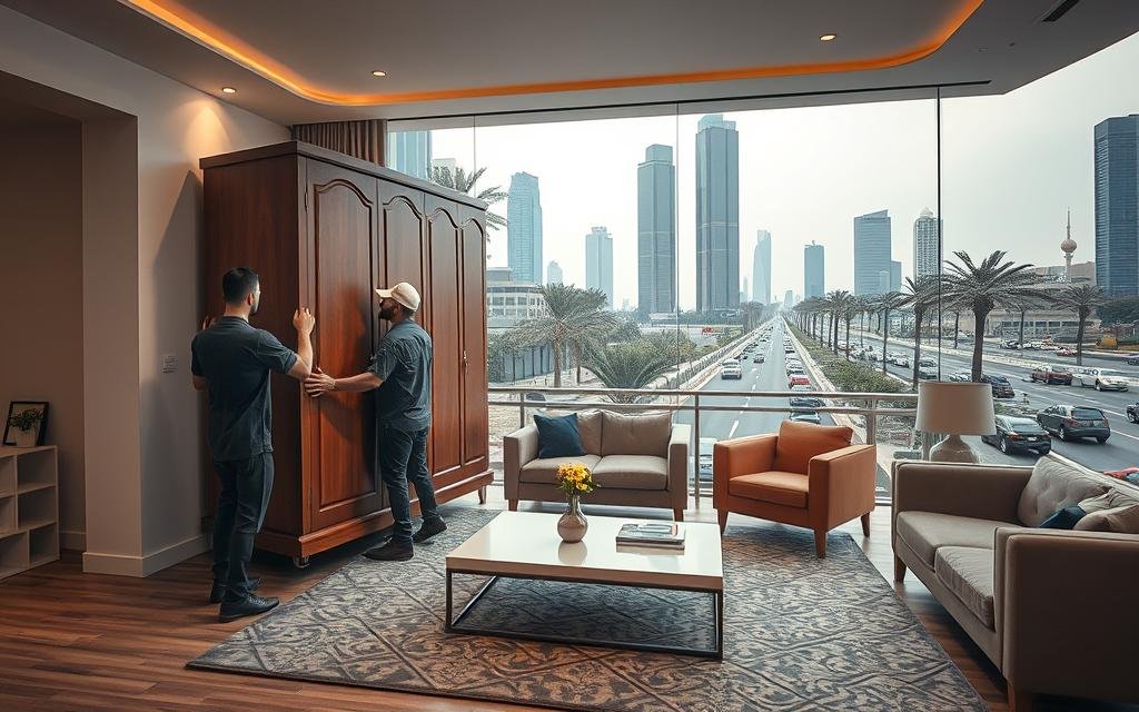نقل عفش الاقرب اليك فى مدن الكويت شركة أثاثكو