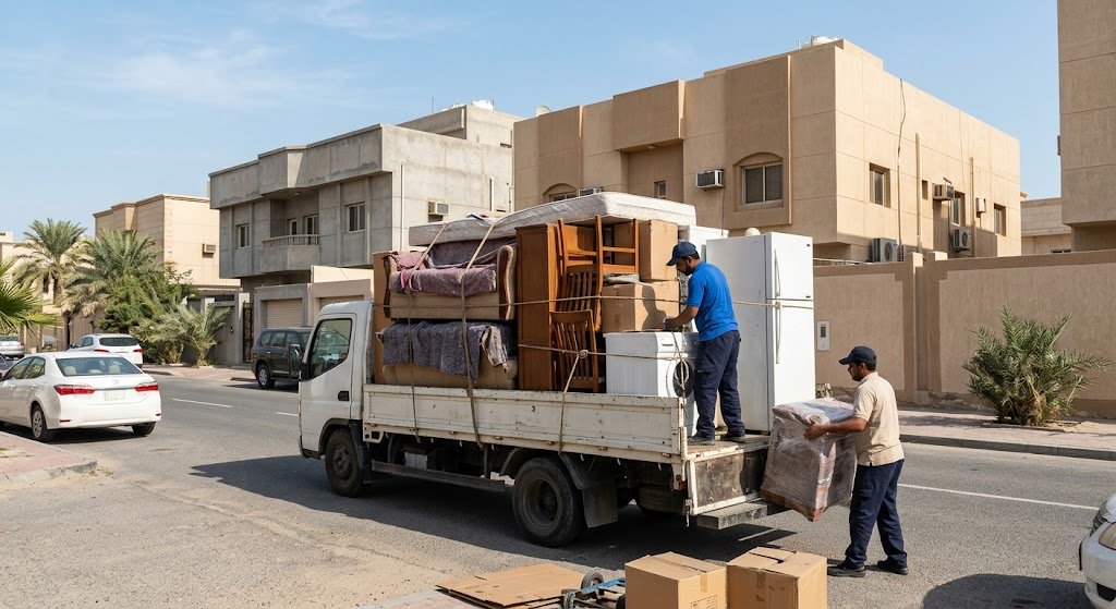 نقل عفش الكويت رخيص بأمان تام واحترافية عالية مع عمالة مدربة